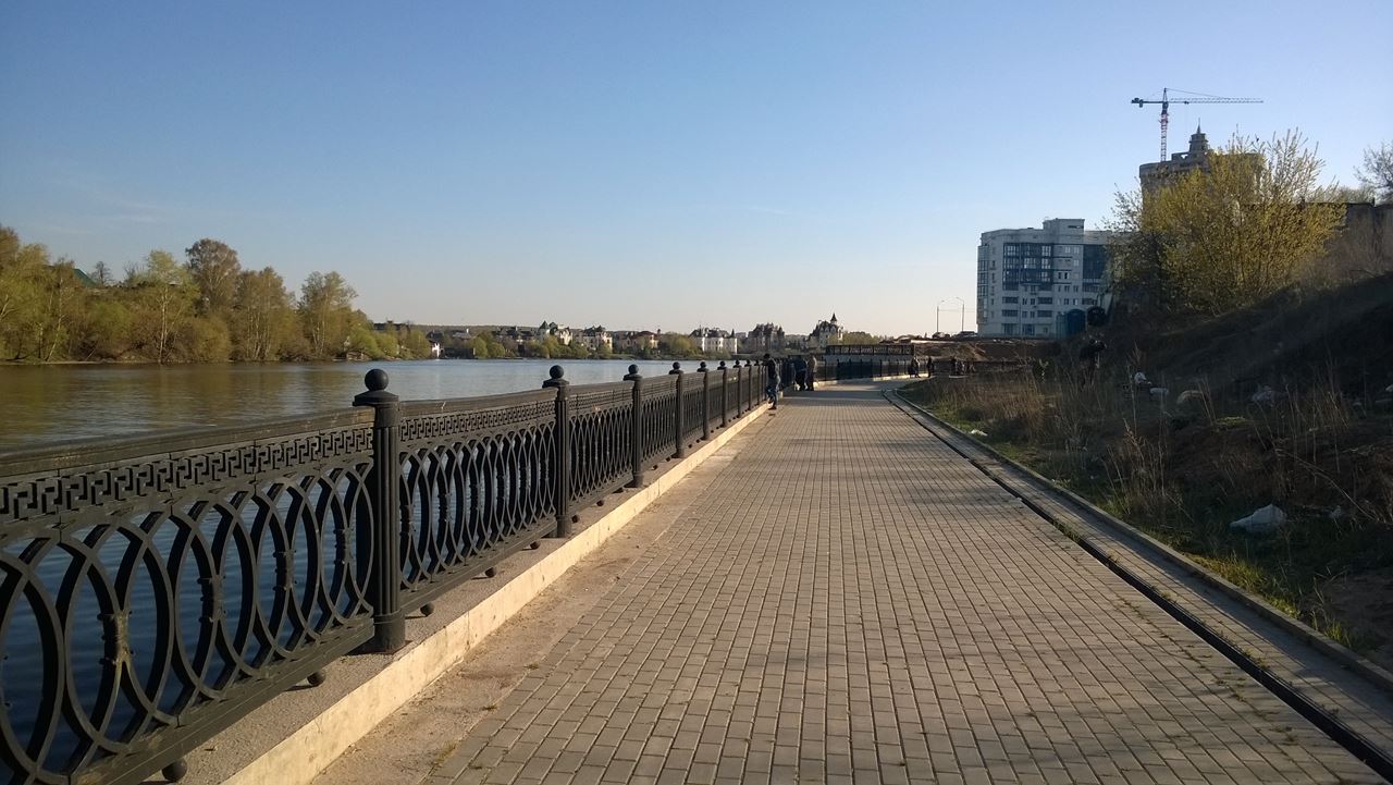Живописная набережная красногорск