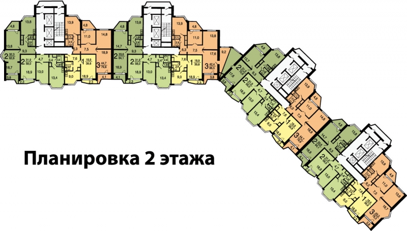 уплотнительная застройка ДСК 11-12 годов корпус 6а