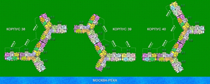 Корпуса на набережной