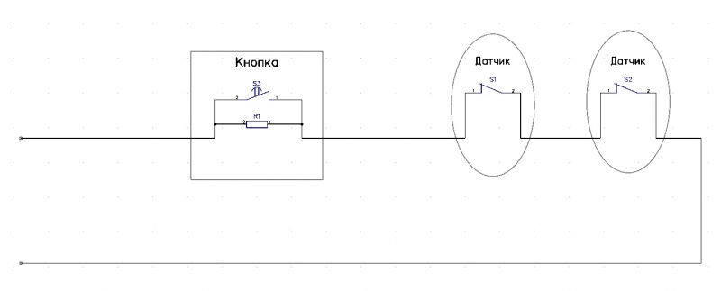 Схема пожарных извещателей в квартире