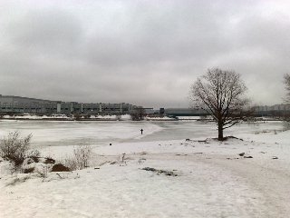 Весна!Дорога жизни.