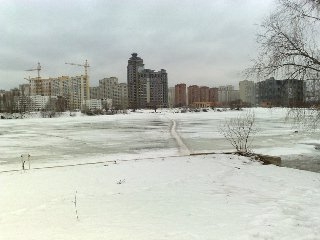 Весна!Дорога жизни.