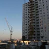 Фото Строительство 1 мкр. к.6а Январь 08